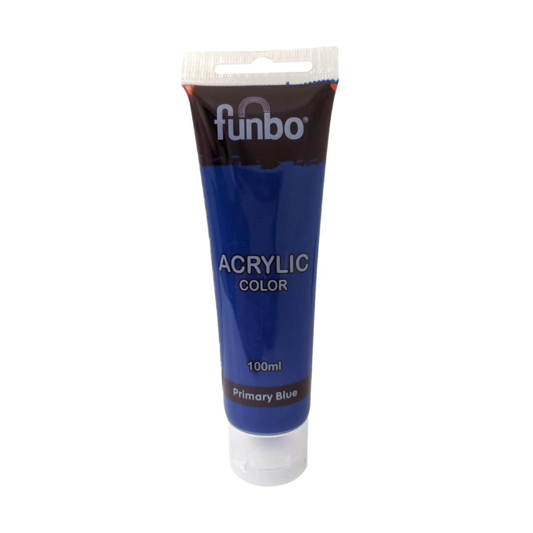 Funbo Acrylic TUBE 100ml 450 PRIMARY BLUE FO-AC-100-450